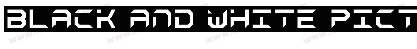 Black And White Pict字体转换